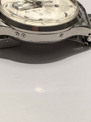 Vintage Universal Geneve Tri - Compax Mechanical Wristwatch 3