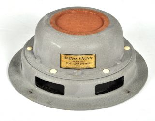 Vtg Rare Western Electric 755a Speaker (a) 2.  7 Ohms