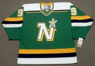 MIKE MODANO Minnesota North Stars 1991 CCM Vintage Away NHL Hockey Jersey 2