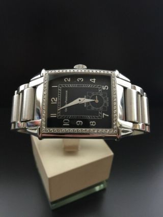 Girard Perregaux Vintage 1945 Stainless Steel & Diamond Ladies Watch Ref.  2593