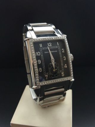 Girard Perregaux Vintage 1945 Stainless Steel & Diamond Ladies Watch Ref.  2593 8