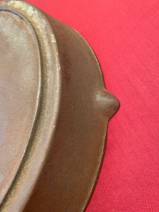RARE VINTAGE HUGE No.  16 CAST IRON SKILLET FRYING PAN With Lid 10