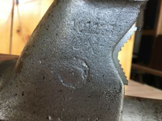 vtg.  antique Wilton Bullet Bench Vice 3 1/2 