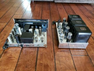 Vintage McIntosh MC - 240 Tube Stereo Amplifier & MX110 Tuner Preamplifier / 10