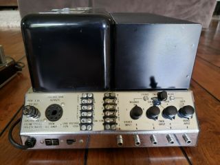 Vintage McIntosh MC - 240 Tube Stereo Amplifier & MX110 Tuner Preamplifier / 6
