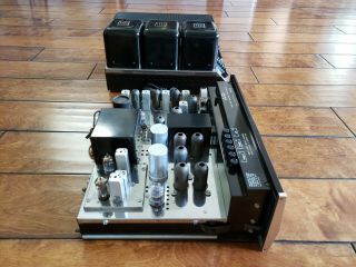 Vintage McIntosh MC - 240 Tube Stereo Amplifier & MX110 Tuner Preamplifier / 9