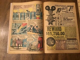 Vintage X - Men 1 Silver Age Comic Book Complete 1963 Marvel Comics 5