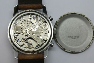 VINTAGE 1970 ' s Breitling Navitimer 7806 Mens 41mm Steel Chronograph Watch V.  7740 8