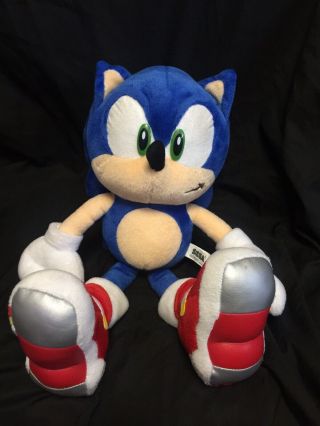 Sega Sonic Adventure 2 Ufo Soap Sonic Toy Plush Doll Rare
