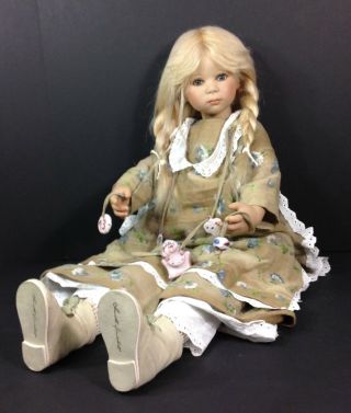 Vintage Annette Himstedt Klarchen 13th Anniversary Doll