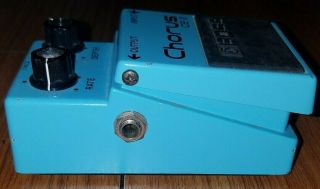 Boss CE - 2 Chorus 1980s Black label Vintage Chorus Guitar Pedal with Box 3