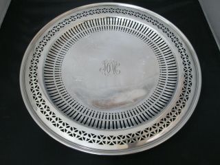 Vintage Tiffany & Co.  925 Sterling Silver Serving Dish Plate Platter 17266 9797
