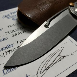Chris Reeve Knives TiLock Annual Graphic - 
