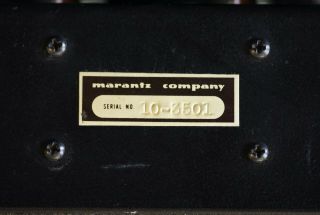 VIntage Marantz Model 10B FM Stereo Tuner 5