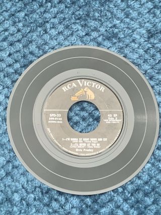 EXTREMELY RARE Elvis Presley SPD - 23 1956 3 - 45rpm EP Set in VG 7