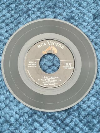 EXTREMELY RARE Elvis Presley SPD - 23 1956 3 - 45rpm EP Set in VG 9