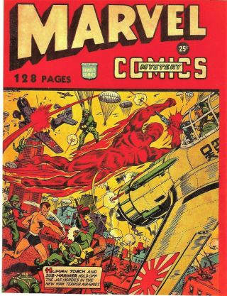 Rare Marvel Mystery Comics Nn 132 Page Issue (timely,  1943) Canadian Coverless