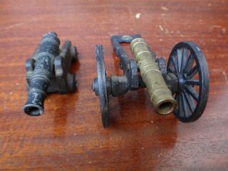 Vintage Penn Craft Cast Iron & Mf Co Cast Iron/brass Cannon