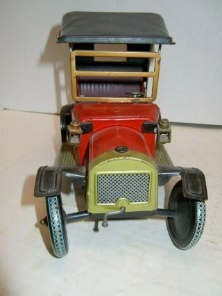 Vintage 1950 ' s Japan Marx MT/ Masaudaya Tin Battery Op.  Car.  A, .  RUNS.  NO RES 4