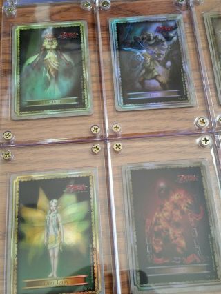 Complete GOLD Foil Set - 2007 Legend of Zelda Twilight Card Packs G1 - G9 - RARE 11