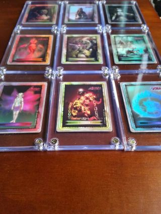 Complete GOLD Foil Set - 2007 Legend of Zelda Twilight Card Packs G1 - G9 - RARE 4