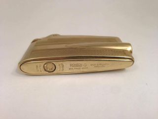 Very Rare Varaflame by Ronson Cigarette Lighter in 14K Yellow Gold 7
