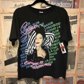 90s Vintage Vtg Selena Quintanilla Single Stitch T - Shirt Size Small