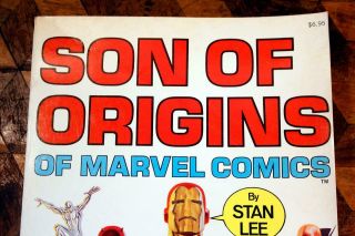 Vintage ' 75 Herb Trimpe Stan Lee SIGNED Son Of Origins Marvel Comics 1st Ed Book 6