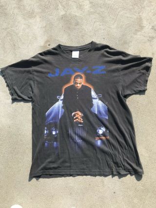 Vintage Jay Z Hard Knock Life T Shirt Roc A Fella Records