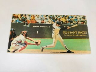 Vintage Sports Illustrated Pennant Race Baseball Board Game 1973