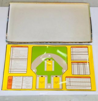 Vintage Sports Illustrated Pennant Race Baseball Board Game 1973 2