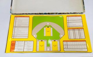 Vintage Sports Illustrated Pennant Race Baseball Board Game 1973 4