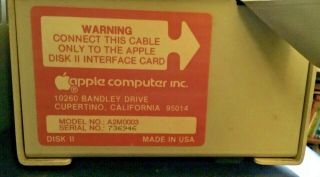 Vintage Apple II Plus Computer 2 Disk II Drives Apple III Monitor Rainbow Cord 7