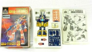 Vintage Diatron - 3 Space Transformers Robot Kit Boxed Argentina 1985 Nib