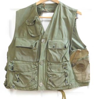U.  S.  Wwii Aaf C - 1 Emergency Survival Sustenance Vest (cappel - Macdonald)