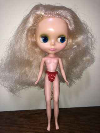 Vintage Kenner Blythe Doll 1972 With Blond Hair,  4 Eye Colors 5