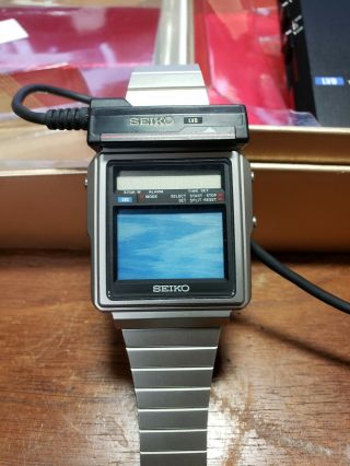 Vintage 1983 Seiko James Bond TV Chronograph Mens Watch T001 - Issues 2
