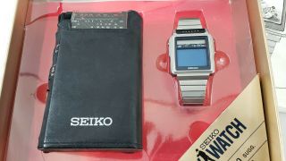 Vintage 1983 Seiko James Bond TV Chronograph Mens Watch T001 - Issues 5