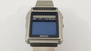 Vintage 1983 Seiko James Bond TV Chronograph Mens Watch T001 - Issues 7
