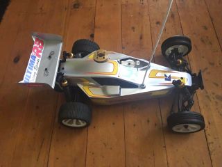 Vintage Kyosho Ultima Rb Nitro Rc Buggy 1 - 10 As Shelf Queen