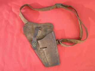 585.  WWII Shoulder Holster for Gov ' t Model Colt.  45. 2