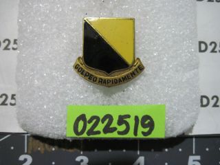Army Crest Di Dui Sb Screwback Ww2 124th Cavalry Regiment Burma Mars Task Force