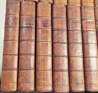AMERICAN REVOLUTION 1758 to 1780/RARE 1st,  EARLY Ed.  /24 VOLUMES FINE LEATHER VOLS 12