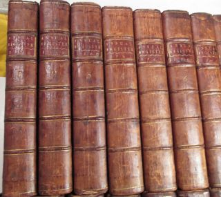 AMERICAN REVOLUTION 1758 to 1780/RARE 1st,  EARLY Ed.  /24 VOLUMES FINE LEATHER VOLS 9