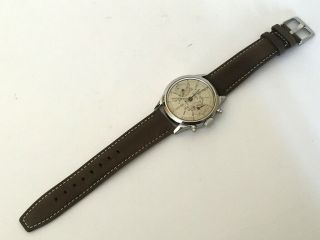 ZAIS WATCH Rare Vintage Chronograph Watch - SPILLMANN Case 11