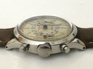 ZAIS WATCH Rare Vintage Chronograph Watch - SPILLMANN Case 4