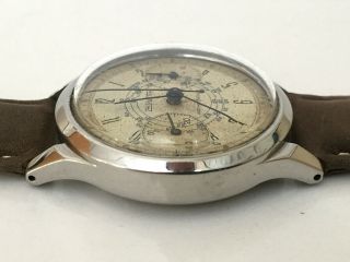 ZAIS WATCH Rare Vintage Chronograph Watch - SPILLMANN Case 5