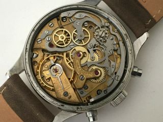 ZAIS WATCH Rare Vintage Chronograph Watch - SPILLMANN Case 8