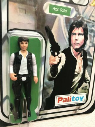 RETRO HAN SOLO SPACE PIRATE ON STAR WARS 12 BACK PALITOY CARDBACK 2