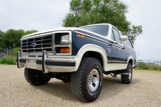 1985 Ford Bronco Xlt Package